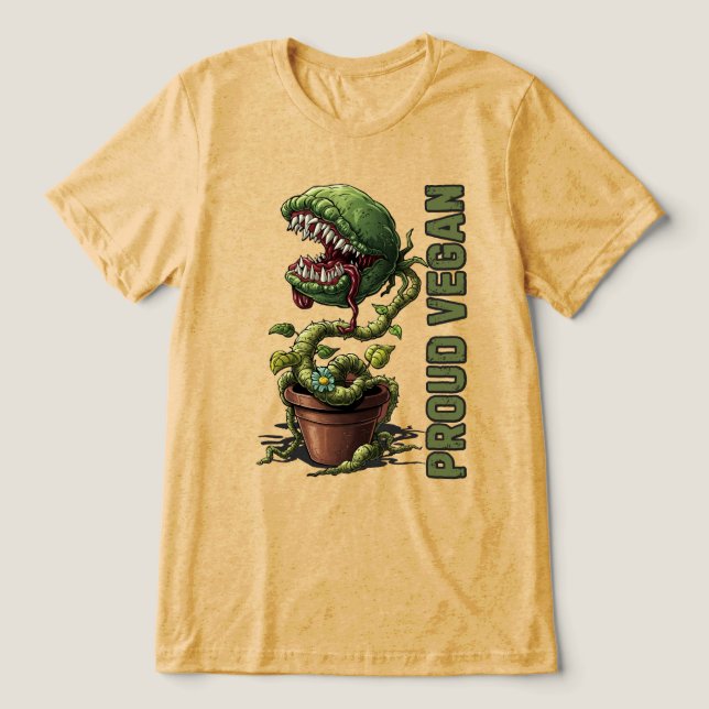 Camiseta Humor Vegano (Design frontal)
