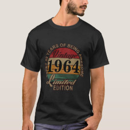 Camiseta Humorística de 60º Aniversário com Estilo