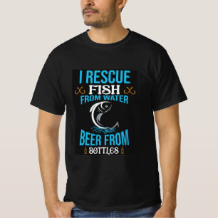 Camiseta Humorística de Pesca
