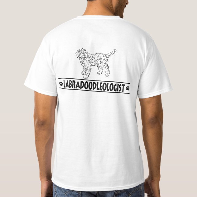 Camiseta Humorous Labradoodle (Verso)