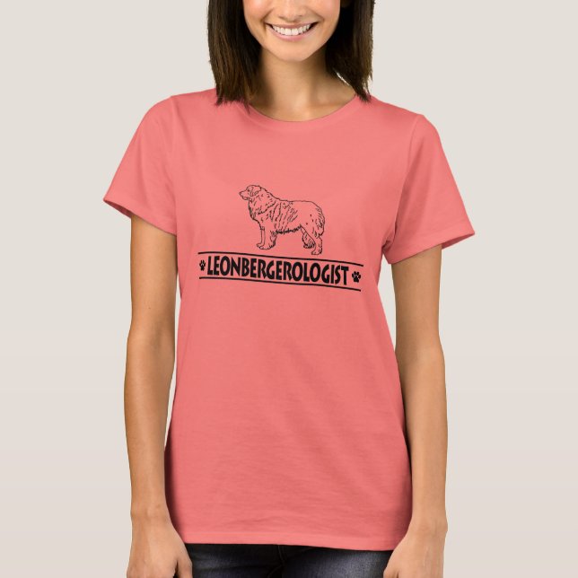 Camiseta Humorous Leonberger (Frente)