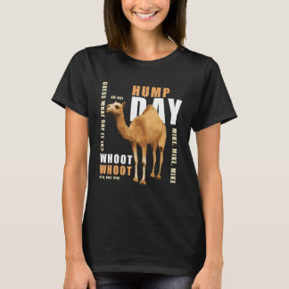 Camiseta Hump Day Adivinha Que Dia É O Escritório De Camelo