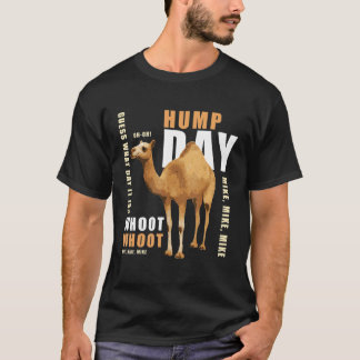 Camiseta Hump Day Adivinha Que Dia É O Escritório De Camelo