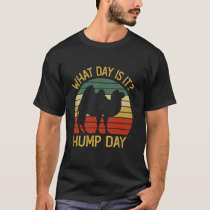 Camiseta Hump Day Camel Sunset Que Dia É Engraçado Roupa