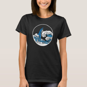 Camiseta Humpback Blue Baleia Oceano Onda Mar Natural Marin