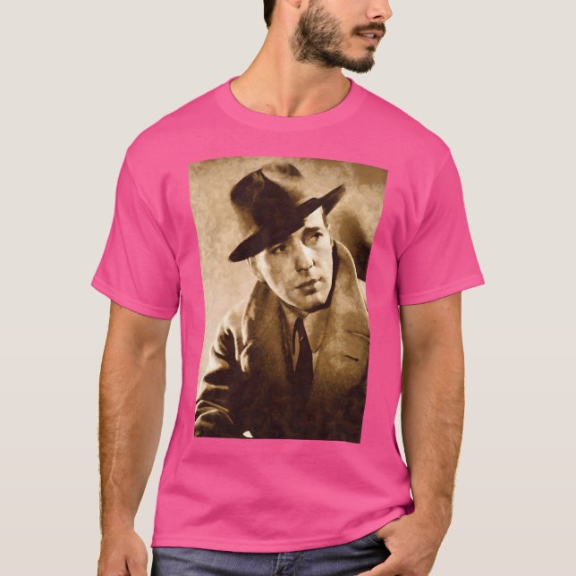 Camiseta Humphrey Bogart (Frente)