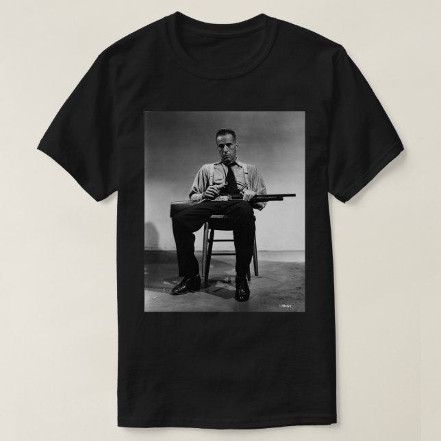 Camiseta Humphrey Bogart Lightweight (Frente do Design)