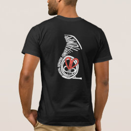 Camiseta Humppa Love Vermelho Costas Escuras AA