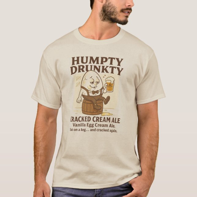 Camiseta Humpty Drunkty Tee – A Hungry Hollow Original (Frente)