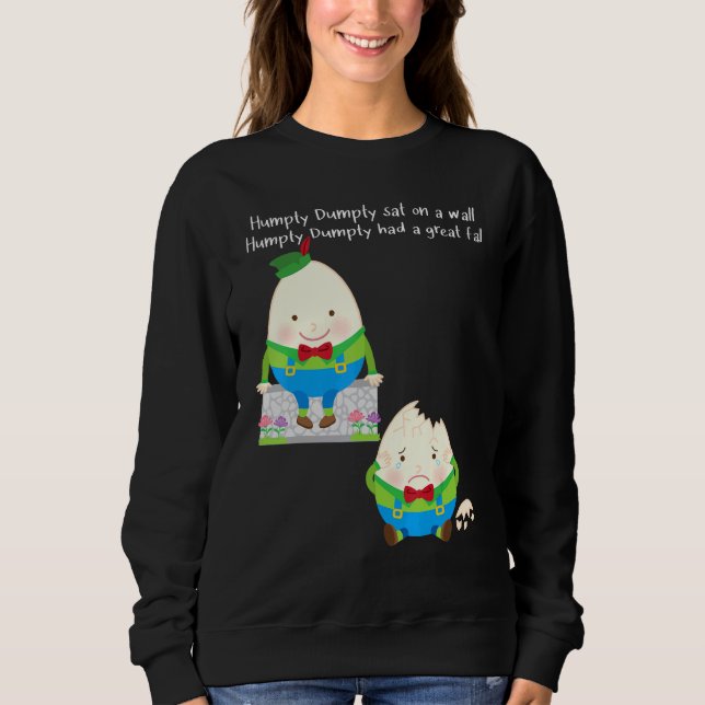 Camiseta Humpty Dumpty Kids Nursery Song Rhyme (Frente)