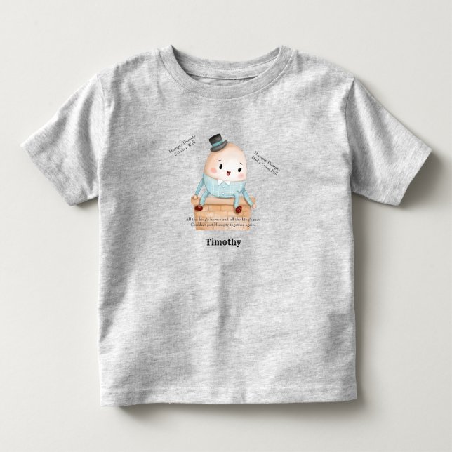 Camiseta Humpty Dumpty Personalizado (Frente)