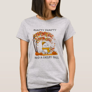 Camiseta Humpty Dumpty Teve Uma Queda De Excelente No Dia D