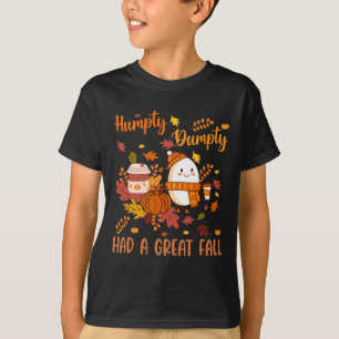 Camiseta Humpty Engraçado Burro Teve Uma Queda De Excelente