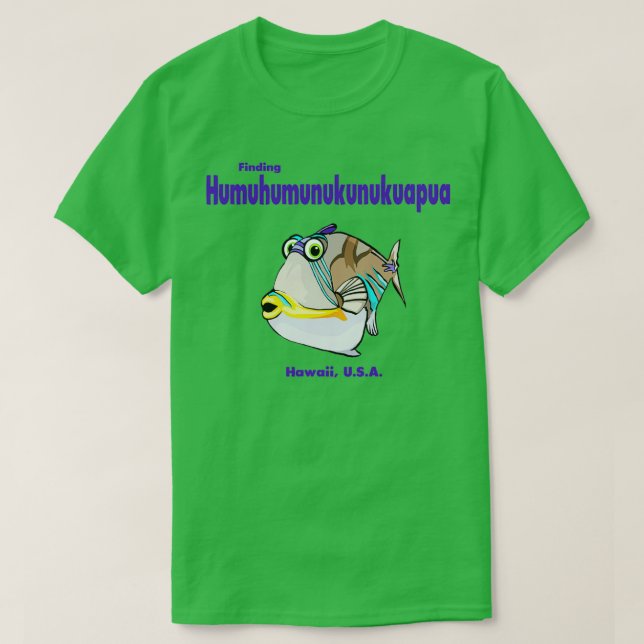 Camiseta humuhumunukunukuapua (Frente do Design)