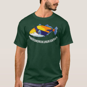 Camiseta Humuhumunukunukuapuaa Peixes do Estado do Havaí
