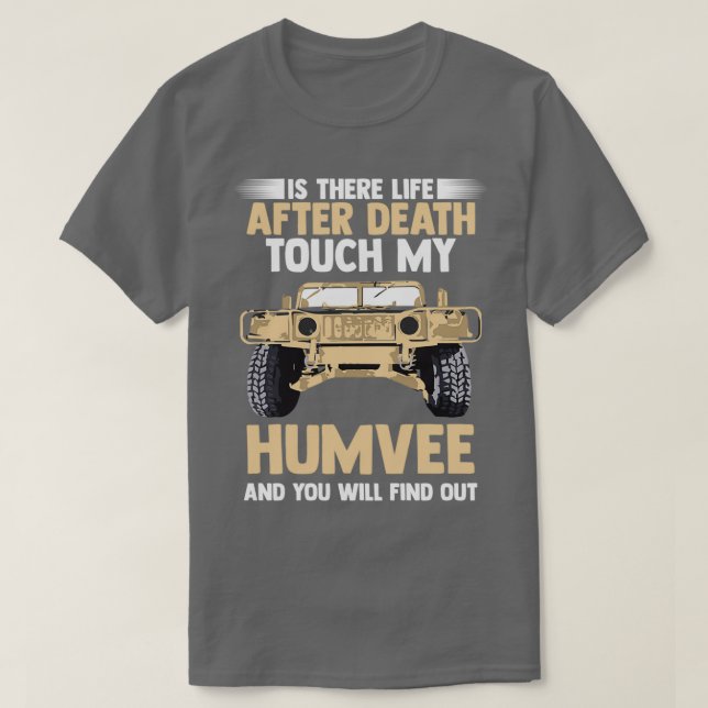 Camiseta Humvee militar  (Frente do Design)
