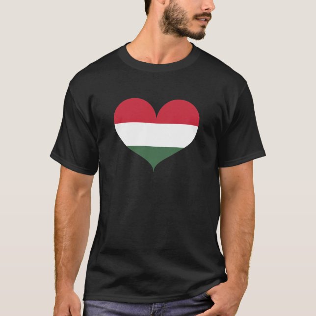 Camiseta Hungria Bandeira (Frente)