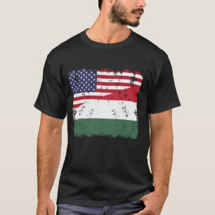 Camiseta Hungria Magyarorszag Húngaro American Flag Roots
