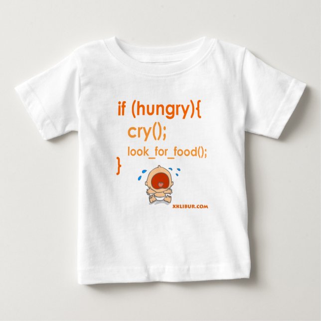 Camiseta Hungry Baby (Frente)