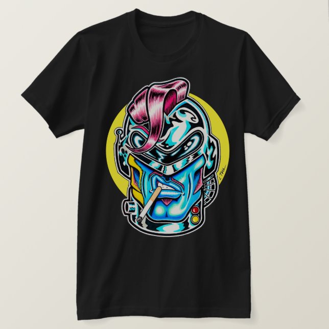 Camiseta Hunkuloid™: Axel Geargrinder™ (Frente do Design)