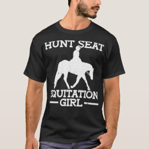 Camiseta Hunt Seat English Riding Rider Equest