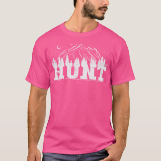 Camiseta Hunt Trees Mountain Wildlife Hunting Archery Hunte