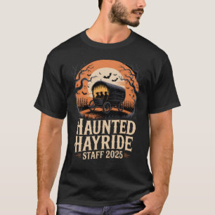 Camiseta Hunted Hayride Funcionarios 2025 Haunted Hayride C
