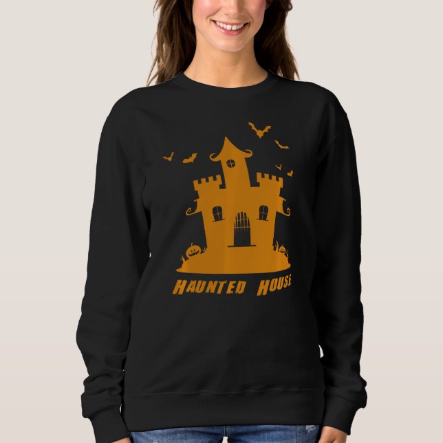 Camiseta Hunted House Explorer Ghost Hunting Ghost Busting (Frente)