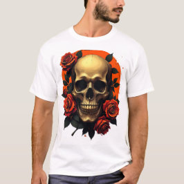 Camiseta Hunted Skull TPrinted -shirt