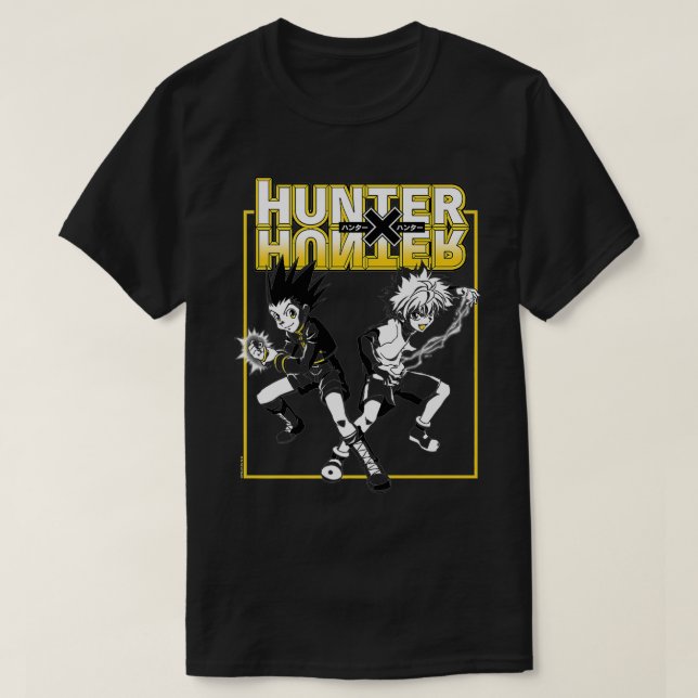 Camiseta Hunter Hunter Greed Island Arc Premium (Frente do Design)