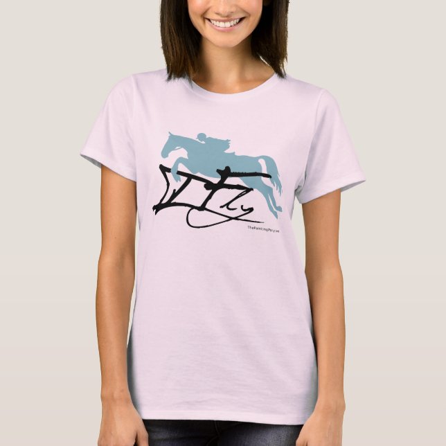 Camiseta Hunter Jumper Horse (Frente)