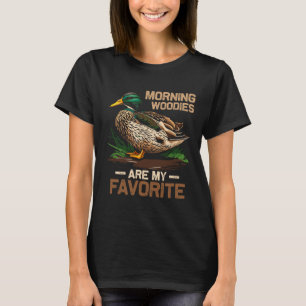 Camiseta Hunter Morning São Meus Patos Favoritos Caçando