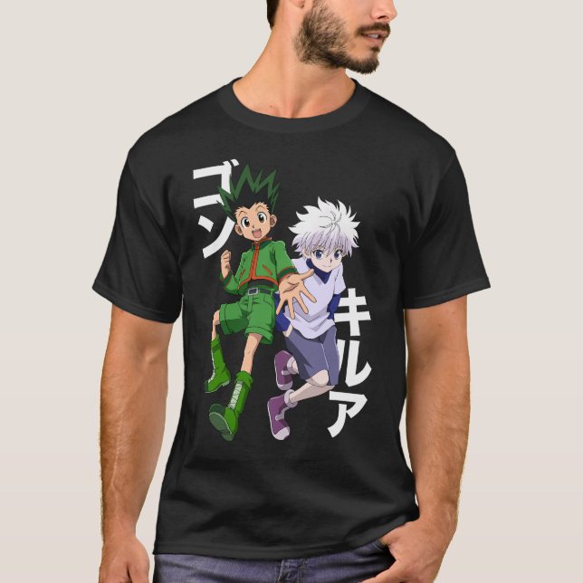 Camiseta Hunter X Hunter Gon E Killua (Frente)