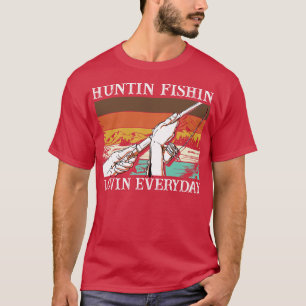 Camiseta Huntin Fishin Lovin diariamente 6