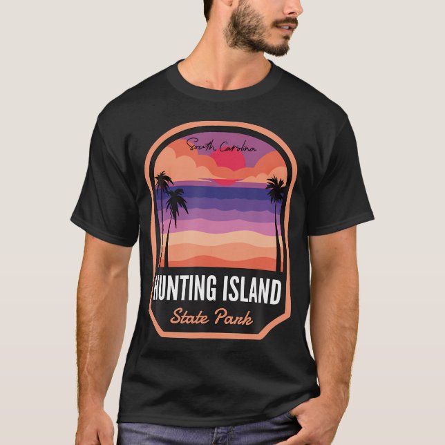 Camiseta Hunting Island State Park Carolina do Sul (Frente)