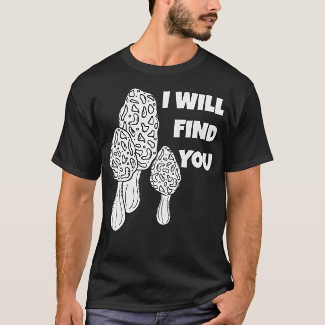 Camiseta Hunting Morel Mushroom Foraging Mycology Gifts For (Frente)