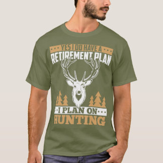 Camiseta Hunting retirement gifts for men love deer elk