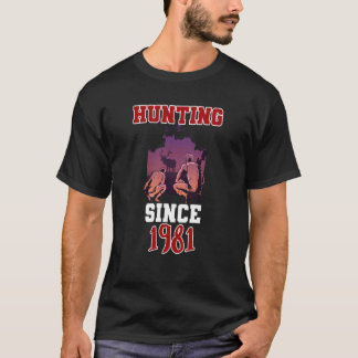 Camiseta Hunting since 1981