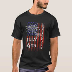 Camiseta Huntington Beach 4° Dia da Independência de julho