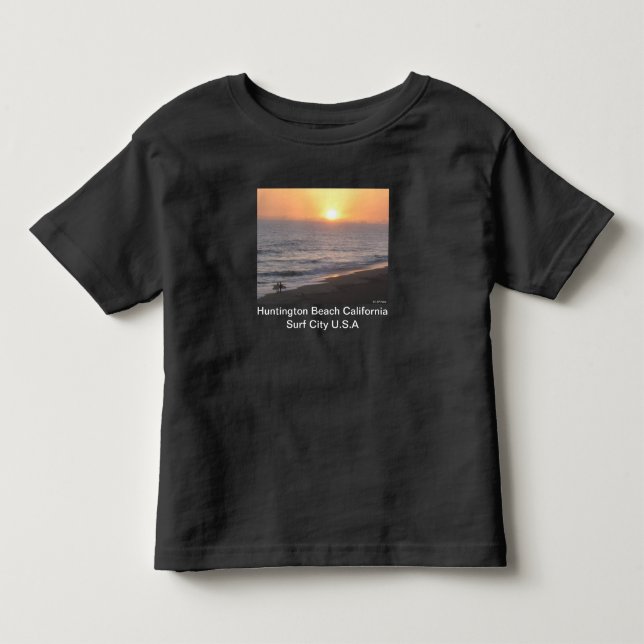 Camiseta Huntington Beach "Cidade das Ondas" (Frente)