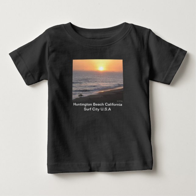 Camiseta Huntington Beach "Cidade das Ondas" (Frente)