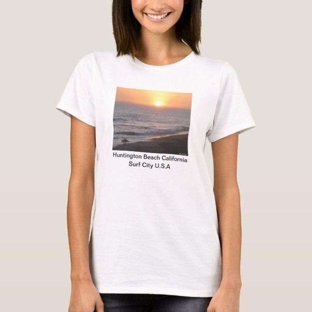 Camiseta Huntington Beach "Cidade Surf" (Frente)