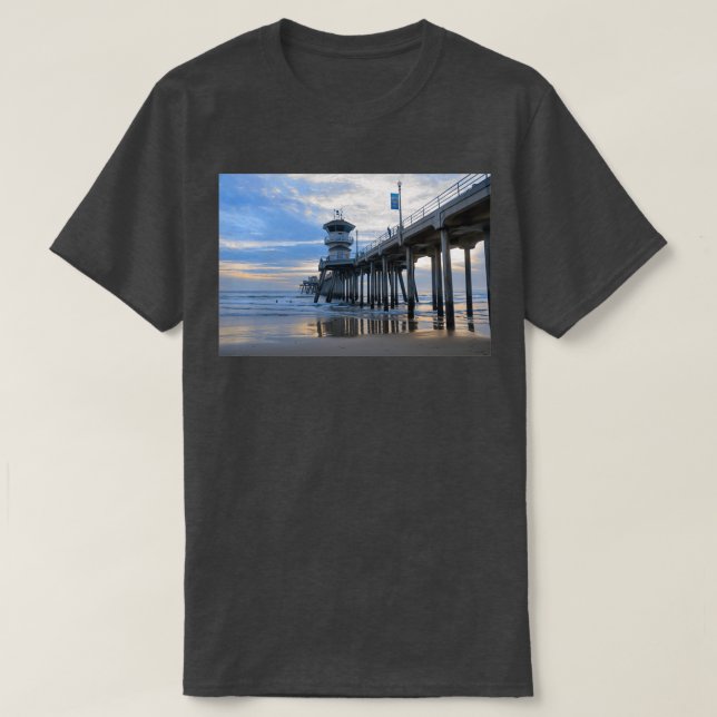 Camiseta Huntington Beach Pier T (Frente do Design)
