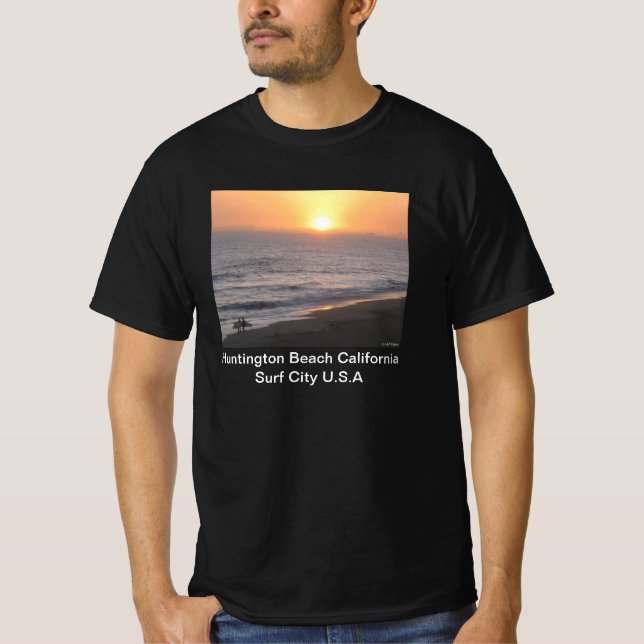 Camiseta Huntington Beach "Surf City" (Frente)