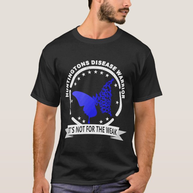 Camiseta Huntingtons Disease Warrior (Frente)