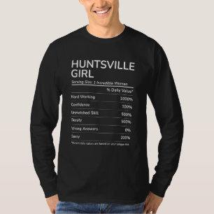 Camiseta Huntsville Girl Funny Alabama Hometown