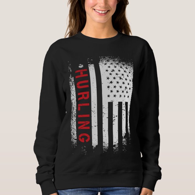 Camiseta Hurling American Flag (Frente)