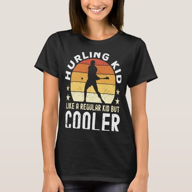 Camiseta Hurling Kid Say Hurling Player (Frente)