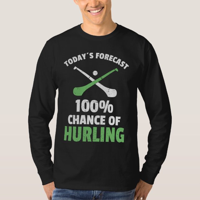 Camiseta Hurling Saying Hurling Sticks (Frente)