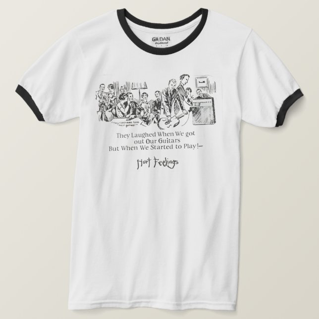 Camiseta Hurt Feelings Ringer (Frente do Design)